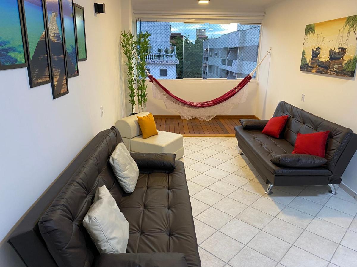 Cobertura Guaruja Apto Com Jacuzzi E Churrasqueira Kültér fotó