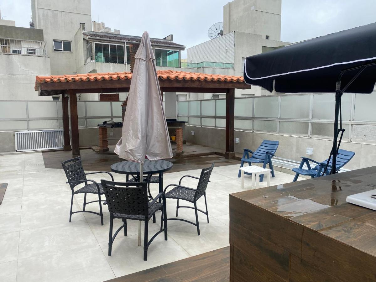 Cobertura Guaruja Apto Com Jacuzzi E Churrasqueira Kültér fotó
